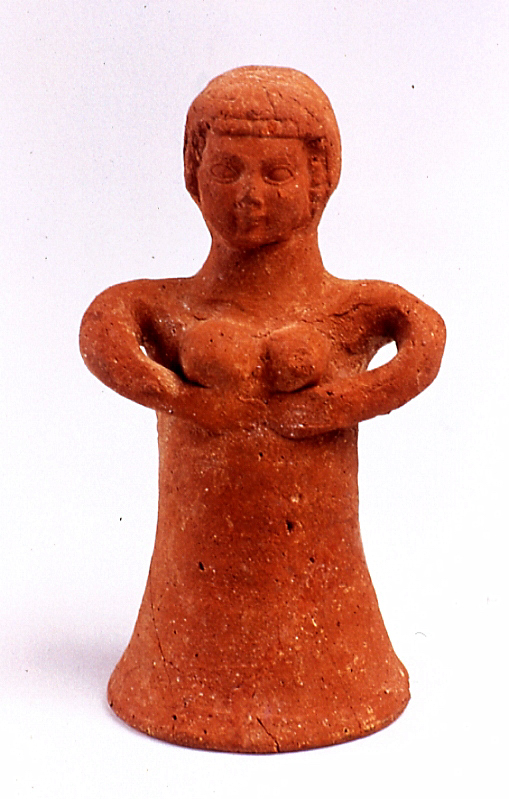 Figura femenina tipus acampanat-Israel-s.VIII